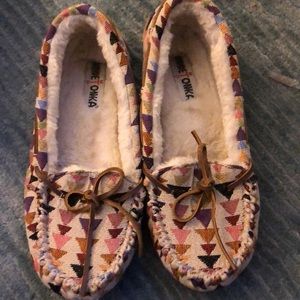 Minnetonka cozy slippers